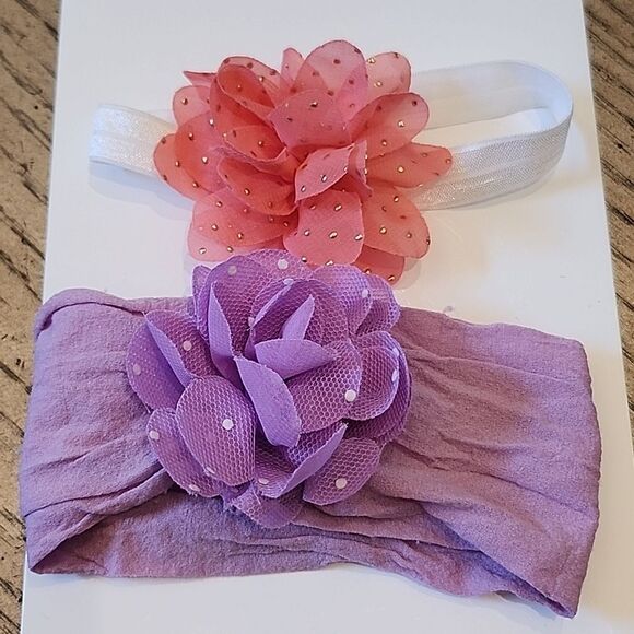 Baby floral headbands - Picture 3 of 3